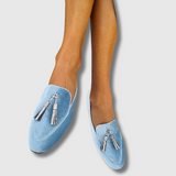 Chloé | Elegante Mokassins aus Veloursleder