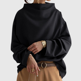 Lisa | Elegant stand-up collar top