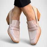 Elaine | Elegante Glanz-Mokassins