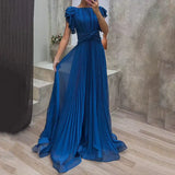 Abigail | Faltiges Abendkleid
