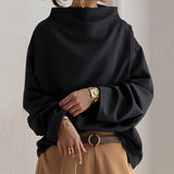 Lisa | Elegant stand-up collar top