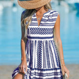 Katrina - Sommerkleid mit geometrischen Mustern