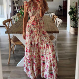 Shera - Florales Maxikleid