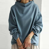Lisa | Elegant stand-up collar top