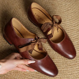 Patricia | Handgefertigte Pumps aus echtem Rindsleder