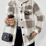 Martin | Elegante karierte Fleecejacke