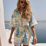 Solene - Elegant Patchwork Ensemble