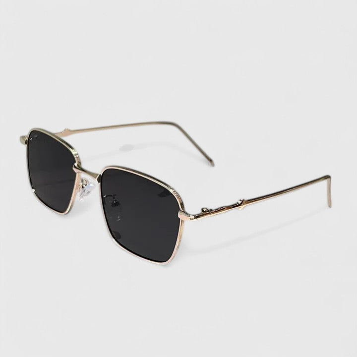 Raissa – Rosa Sonnenbrille mit Metallrahmen