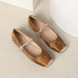 Isabelle | Elegante Mary Janes mit feinem Schimmer