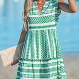 Katrina - Sommerkleid mit geometrischen Mustern