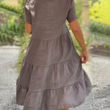 Bexley - Elegantes Sommerkleid mit V-Ausschnitt