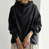 Lisa | Elegant stand-up collar top