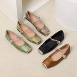 Isabelle | Elegante Mary Janes mit feinem Schimmer