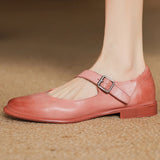 Sandra | Flats aus echtem Rindsleder