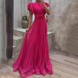Abigail | Faltiges Abendkleid