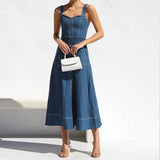Élen | Jeans-Midikleid