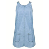 Saylor | Elegantes Jeanskleid
