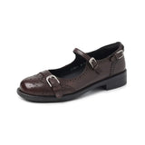 Regula | Retro-Mary-Janes aus hochwertigem Rindsleder