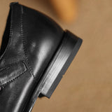 Sandra | Flats aus echtem Rindsleder