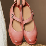 Sandra | Flats aus echtem Rindsleder