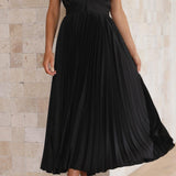 Ava | Elegantes Plisseekleid