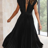 Ava | Elegantes Plisseekleid