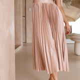 Ava | Elegantes Plisseekleid