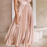 Ava | Elegantes Plisseekleid