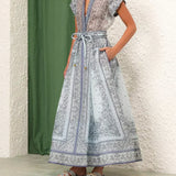 Adele - Zweiteiler mit Bohemian-Print