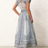 Adele - Zweiteiler mit Bohemian-Print
