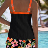 Élise | Eleganter Tankini im Zweiteiler-Look