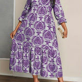 Molly - Kleid im Boho-Mosaikdesign