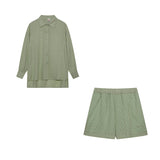 Elizabeth - Bluse und leichte Shorts-Set