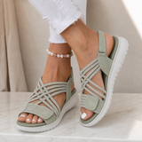 Soline | Sportlich-elegante Sandalen mit hohem Absatz