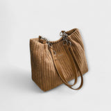 Élodiane | Schultertasche aus weichem Cord