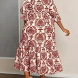 Molly - Kleid im Boho-Mosaikdesign