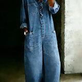 Romy | Denim-Jumpsuit