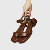 Kaia - Elegante Leder-Sandalen mit orthopädischer Unterstützung