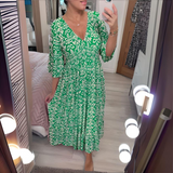 Lillia - Boho Print Kleid