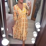 Lillia - Boho Print Kleid