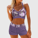 Janelle | High Waisted Ribbed Bikini Bottoms