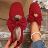 Andrea | Ballerinas mit grosser Schleife
