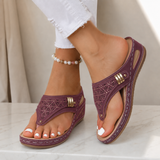 À l'Aise | Clémence – Bequeme Sandalen