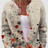 Sabrina | Cardigan mit feinen Blütenzweigen