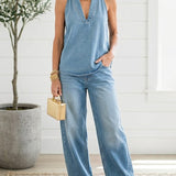 Ivy | Zweiteiliges Vintage-Denim-Set