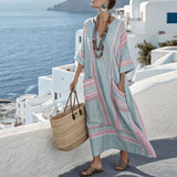 Mary | Langes Strandkleid