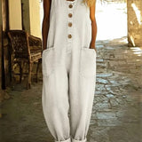 Ruth | Vintage Washed Denim Latzhose