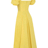 Aviana - Bloom Kleid mit Puffärmeln