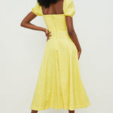 Aviana - Bloom Kleid mit Puffärmeln