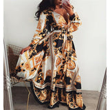 Faye - Boho Print Kleid